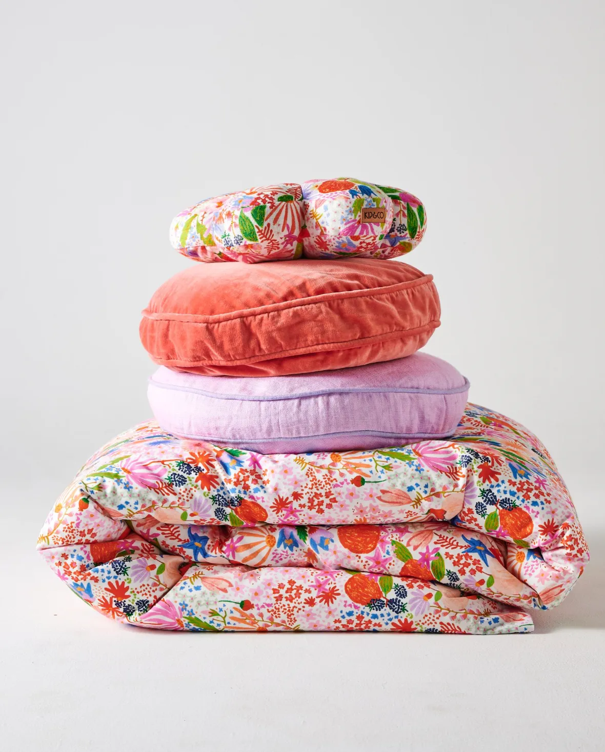 Kip & Co Meandering Meadow Organic Cotton Quilt Cover