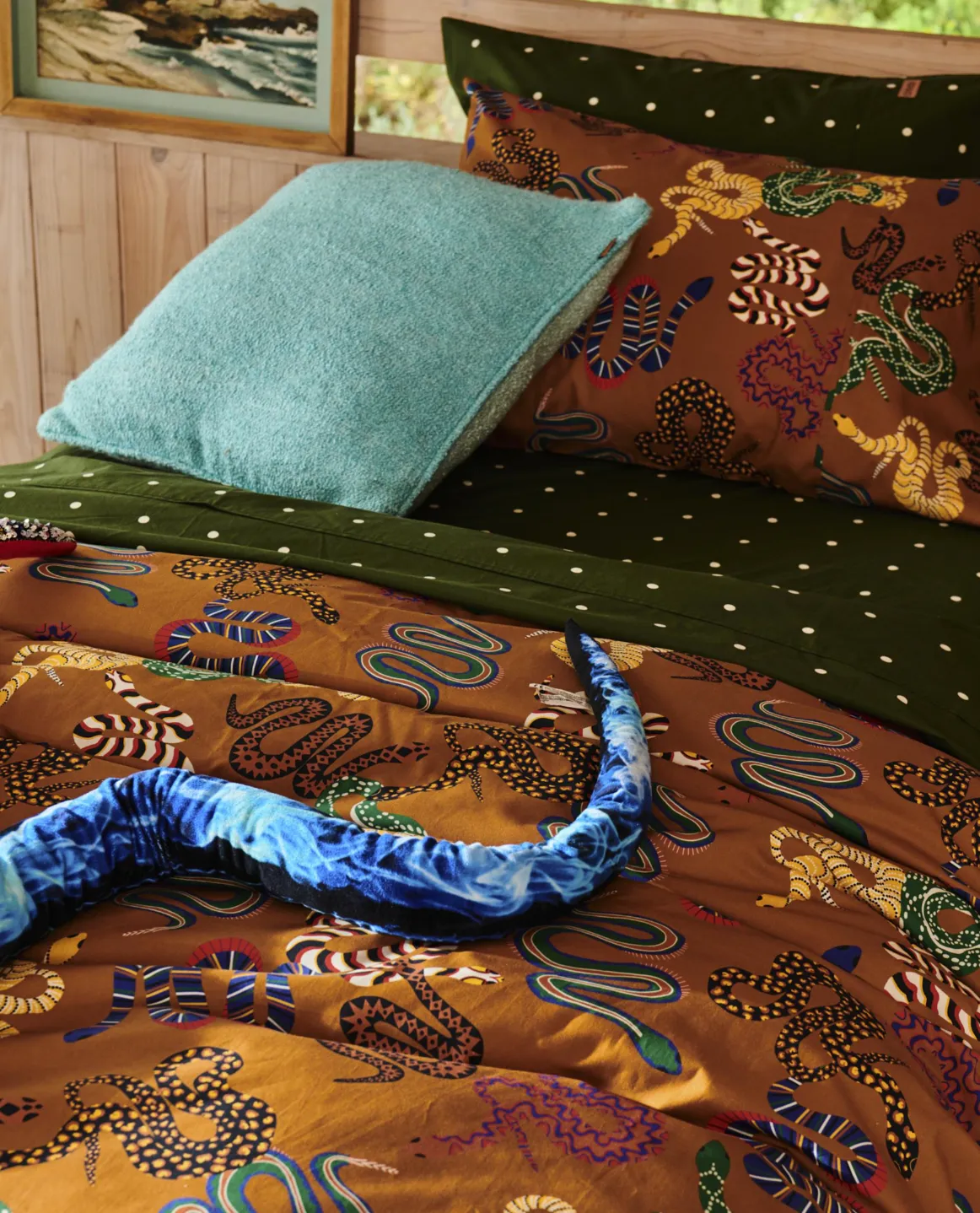 Kip & Co Snake Pit Organic Cotton Quilt Cover