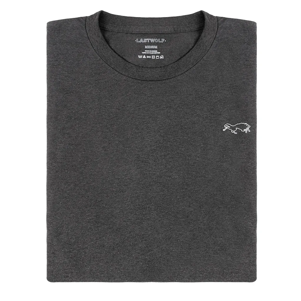 LASTWOLF LOGO T-SHIRT - GRAPHITE