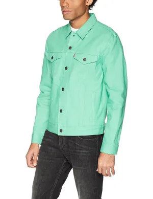 Levi's Men's Trucker Jacket Spring Mint Crispy