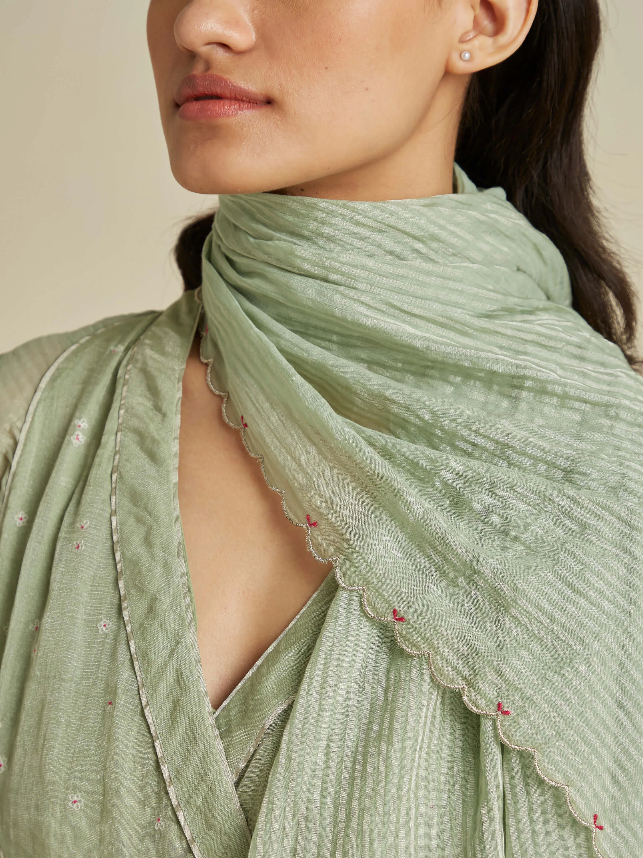 Lily Pods Scarf