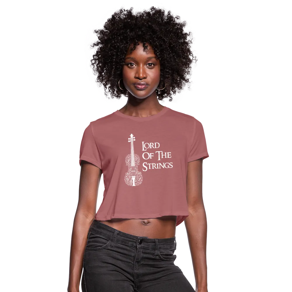 Lord Of The Strings Women's Cropped T-Shirt