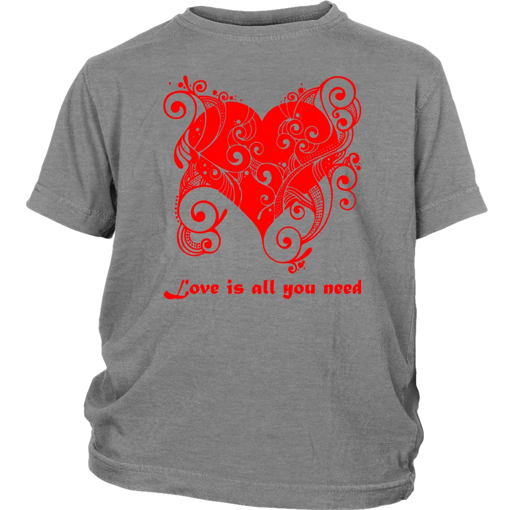 Love is all you need Hearts T-shirt