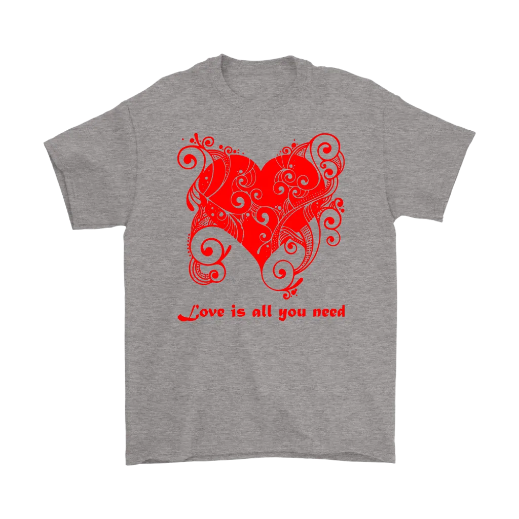 Love is all you need Hearts T-shirt