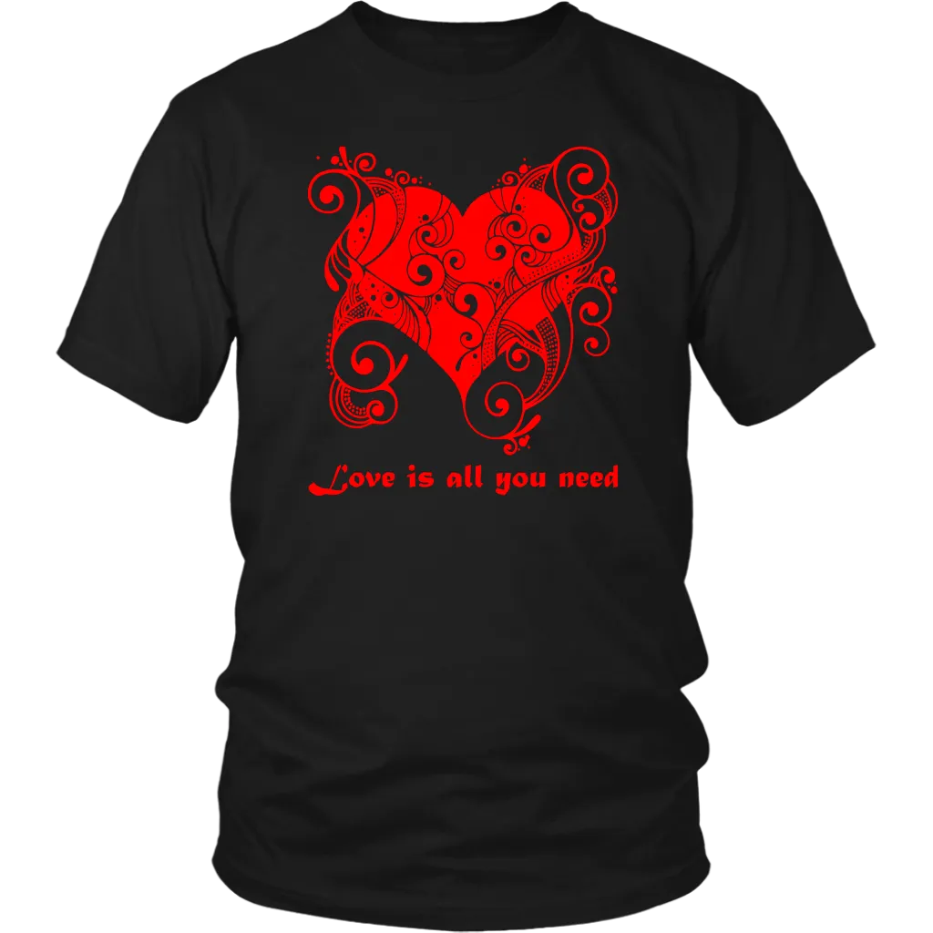 Love is all you need Hearts T-shirt