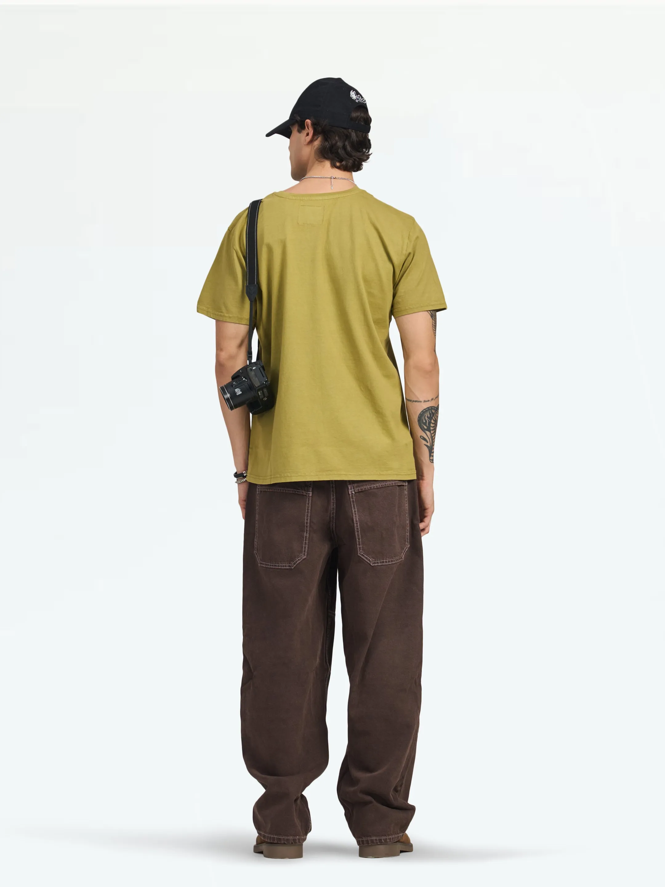 Men's Olive Thermal-B Tee