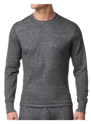 Men's Two-Layer Wool Blend Base Layer Top