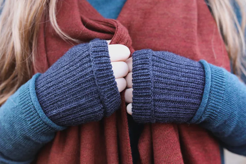 Merino Fingerless Gloves