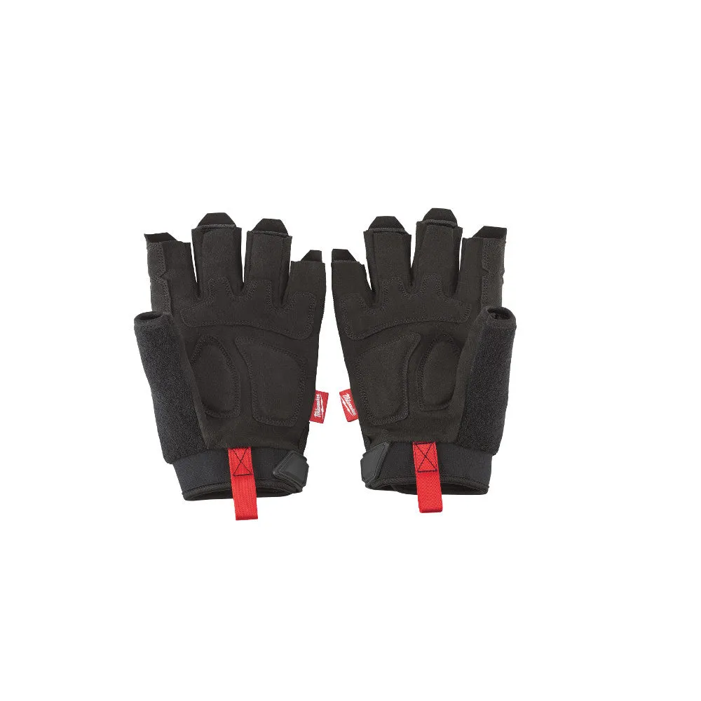 Milwaukee 48-22-8742 Fingerless Work Gloves -Large