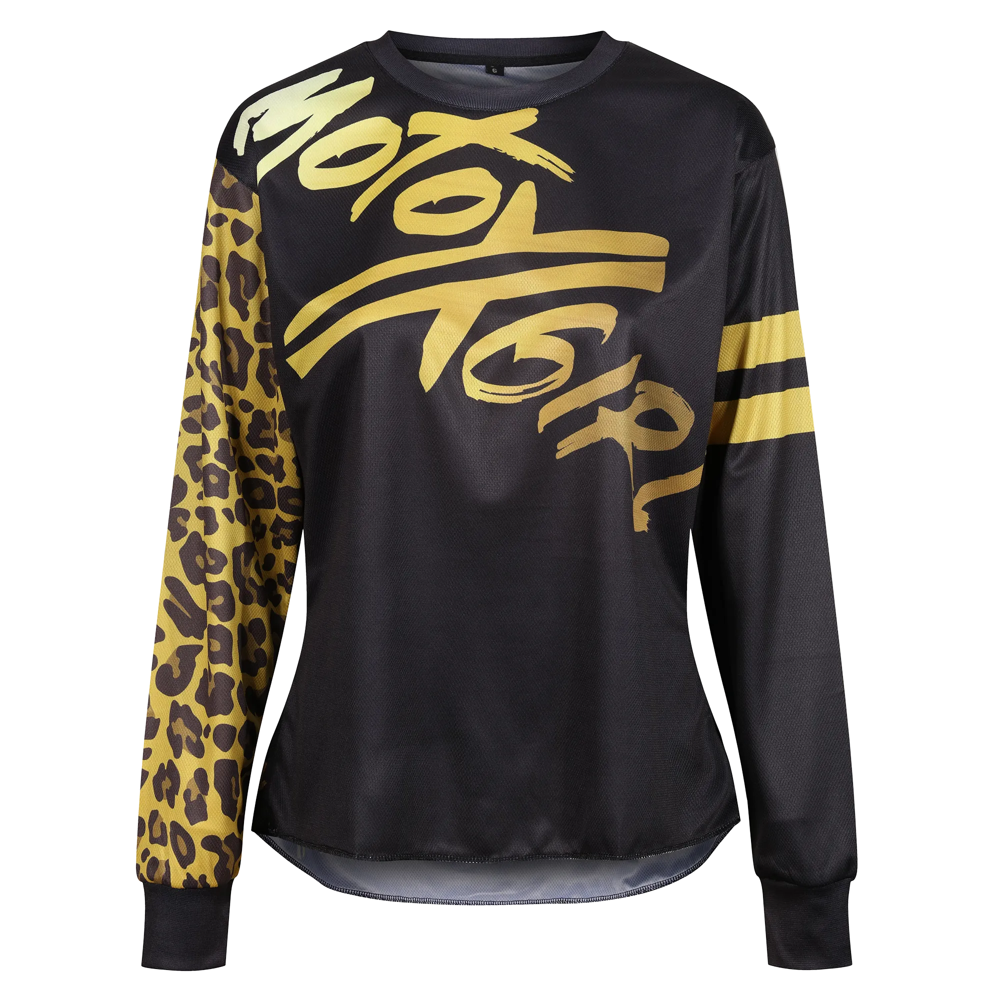 MX Shirt Leopard Gold