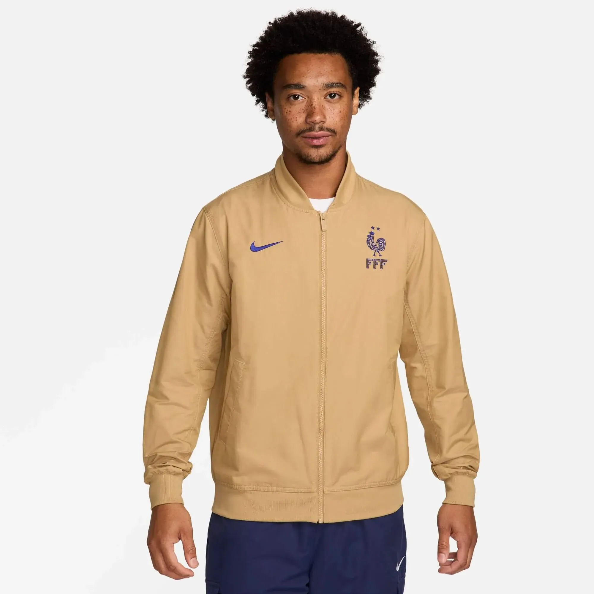 Nike 2024-25 France NSW Woven Bomber Jacket