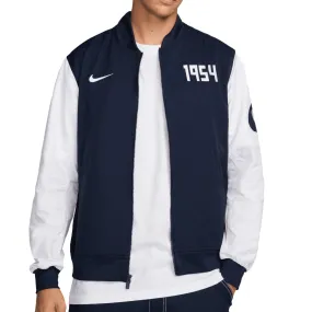 Nike Men's Pumas UNAM 2024/25 Unlined Bomber Jacket Obsidian/White