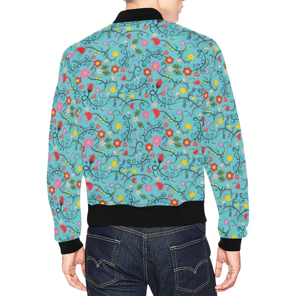 Nipin Blossom Sky Bomber Jacket for Men