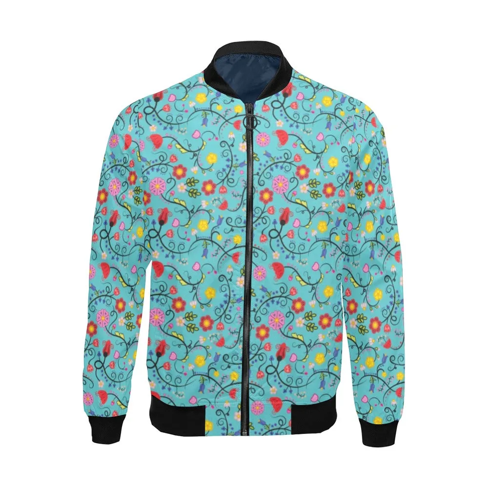 Nipin Blossom Sky Bomber Jacket for Men