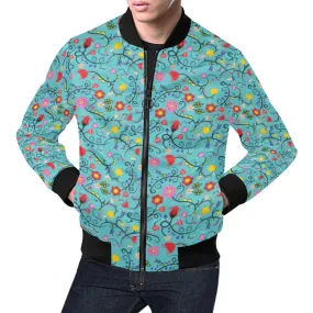 Nipin Blossom Sky Bomber Jacket for Men