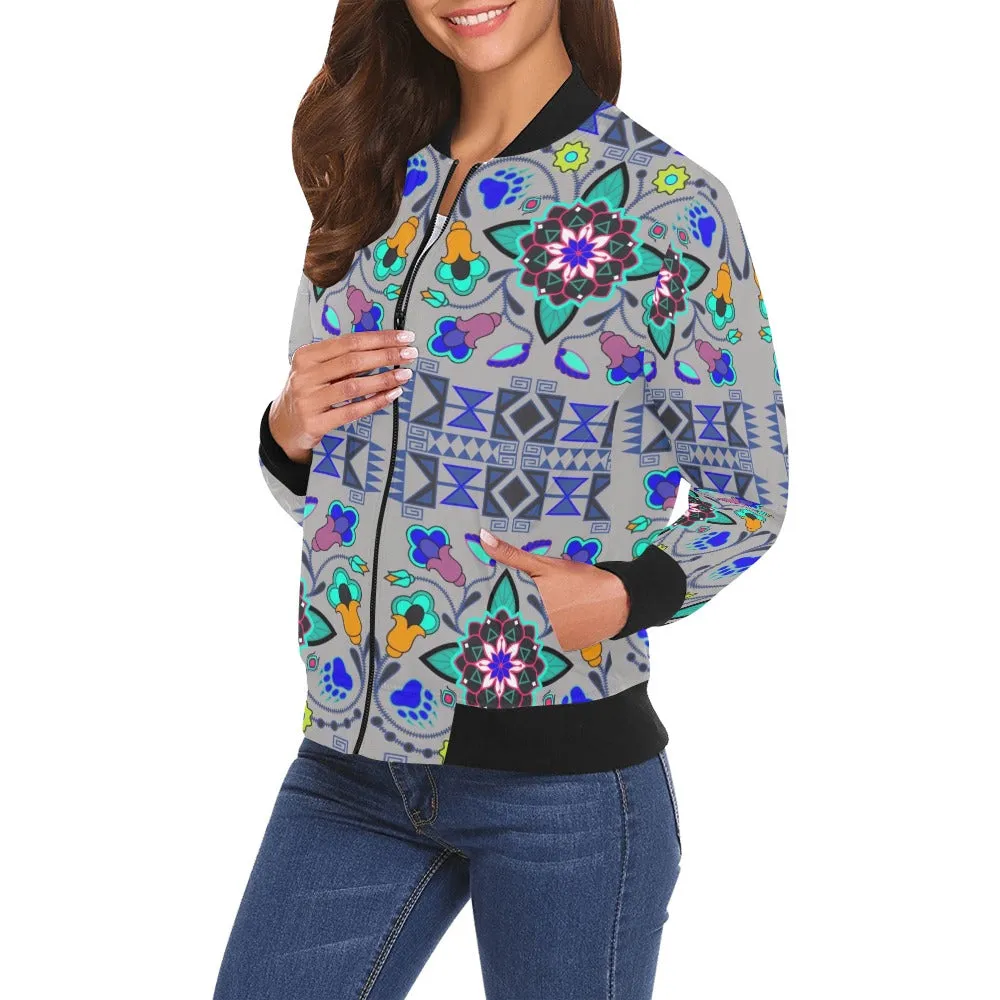 Northern Powwow Bomber Jacket for Women