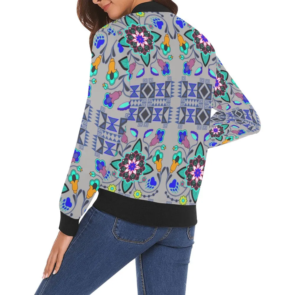 Northern Powwow Bomber Jacket for Women