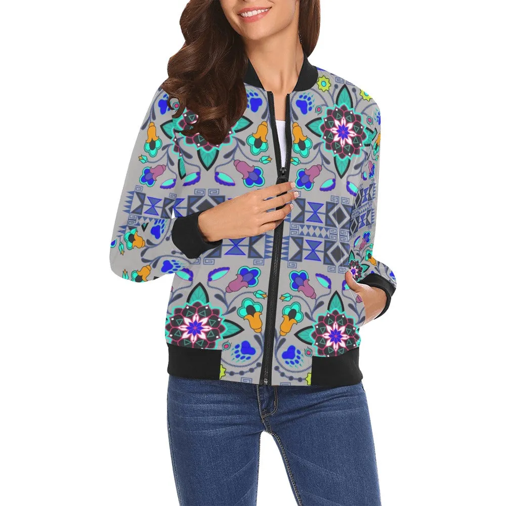 Northern Powwow Bomber Jacket for Women