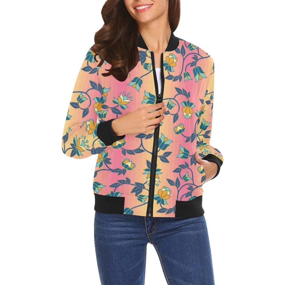 Orange Days Bomber Jacket for Women