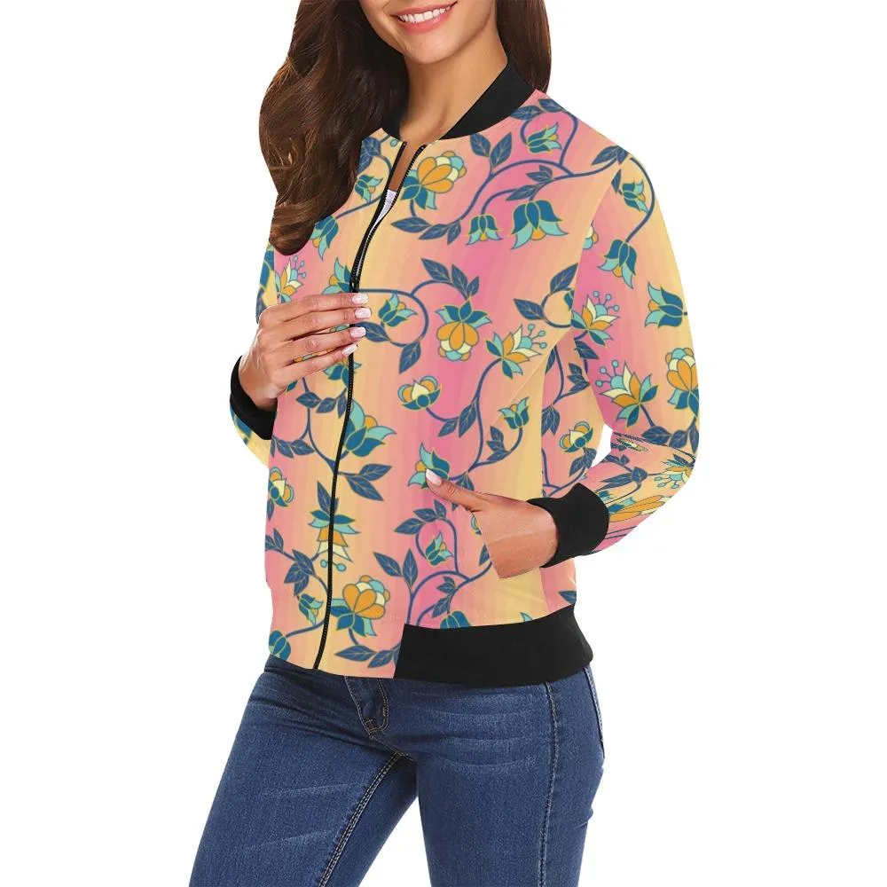 Orange Days Bomber Jacket for Women