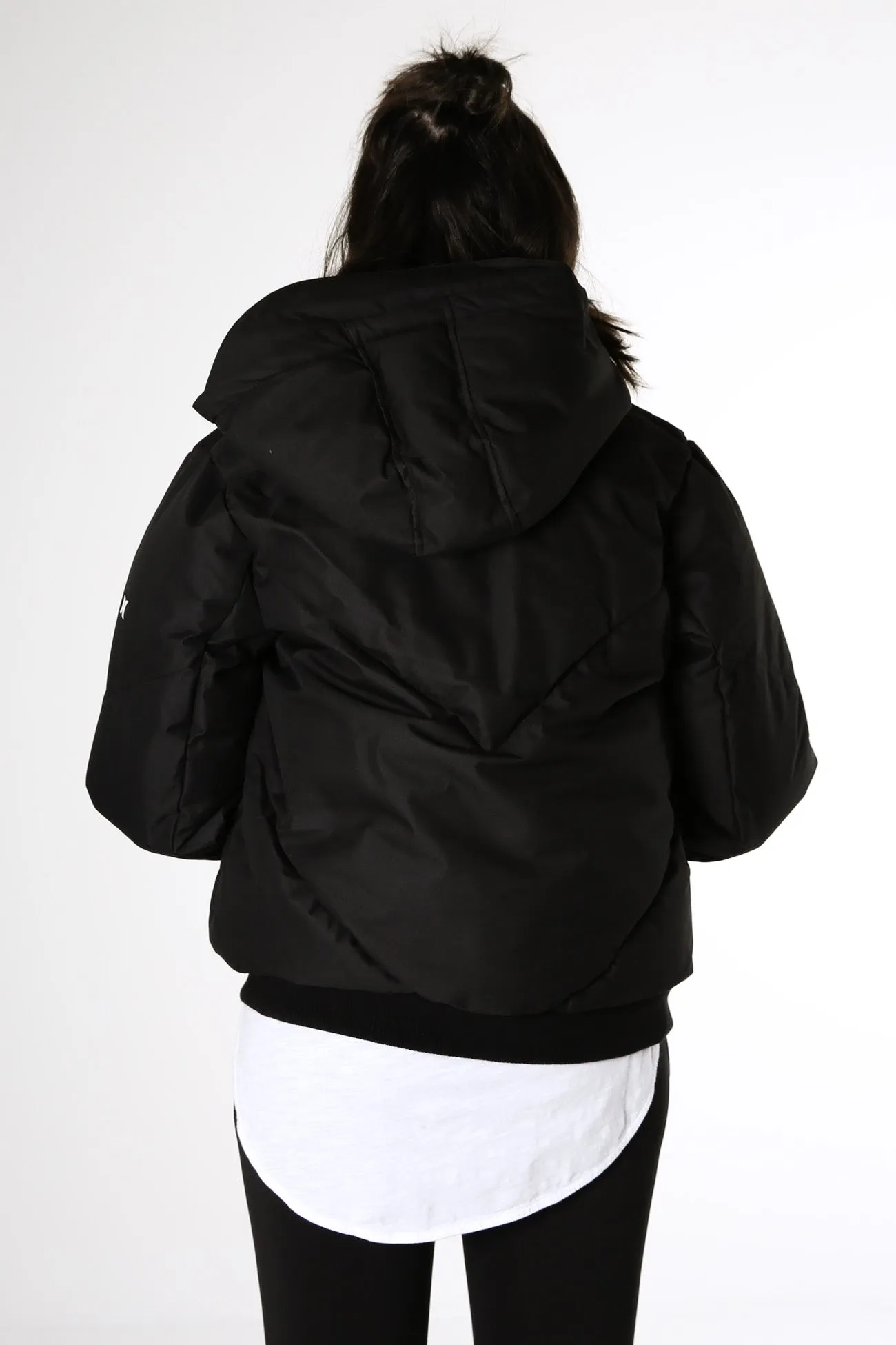 Ottoman Tech Bomber Jacket Black