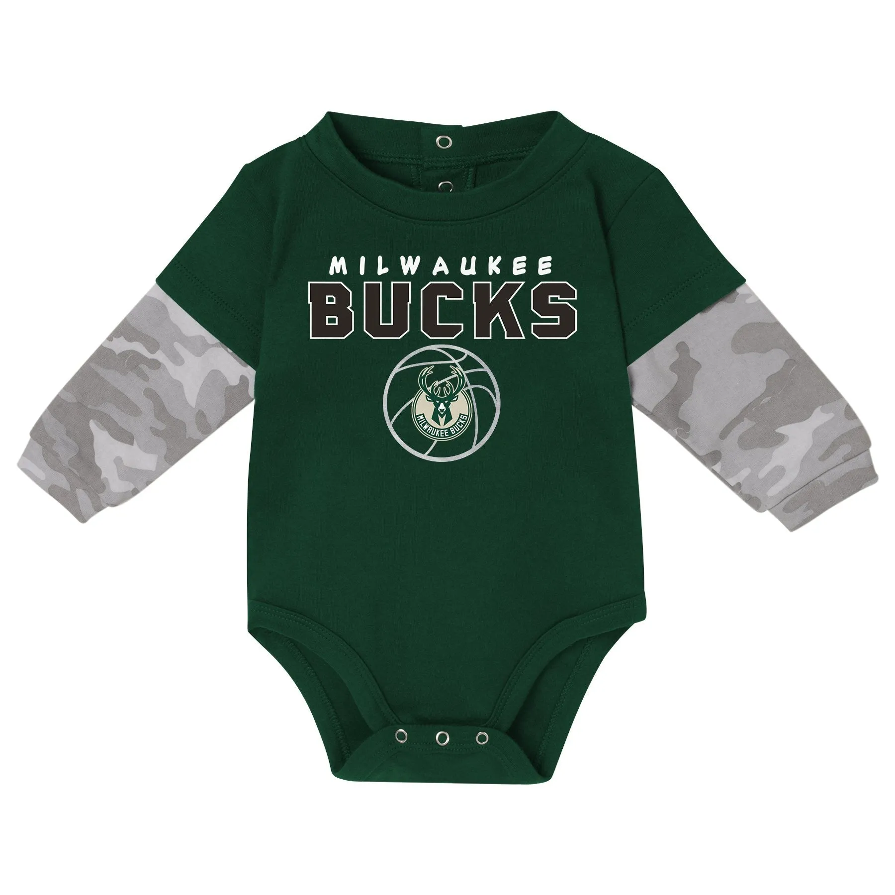 Outerstuff NBA Infant Milwaukee Bucks Team Bodysuit & Pant Set