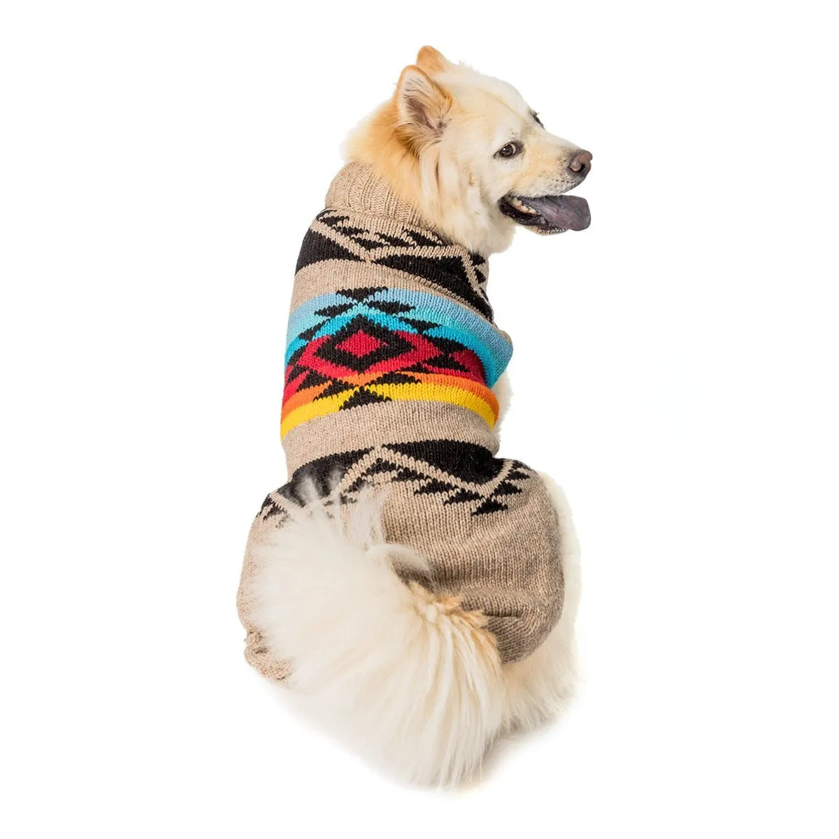 Painted Desert Wool Dog Sweater