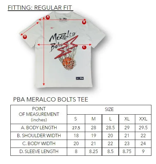 PBA MERALCO BOLTS TEE