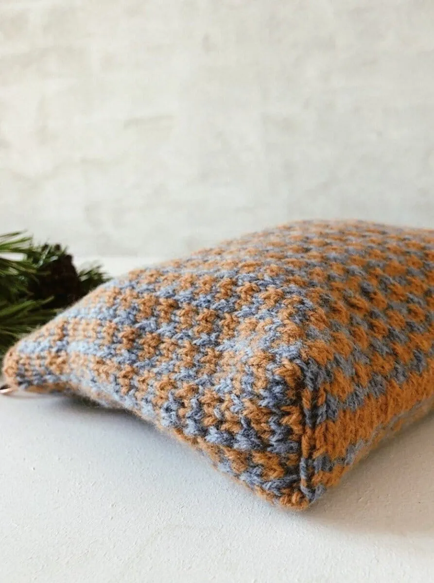 Pepita knitted purse by Önling, No 2 knitting kit