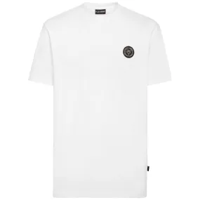 Plein Sport Sleek Cotton Tee with Signature Detailing