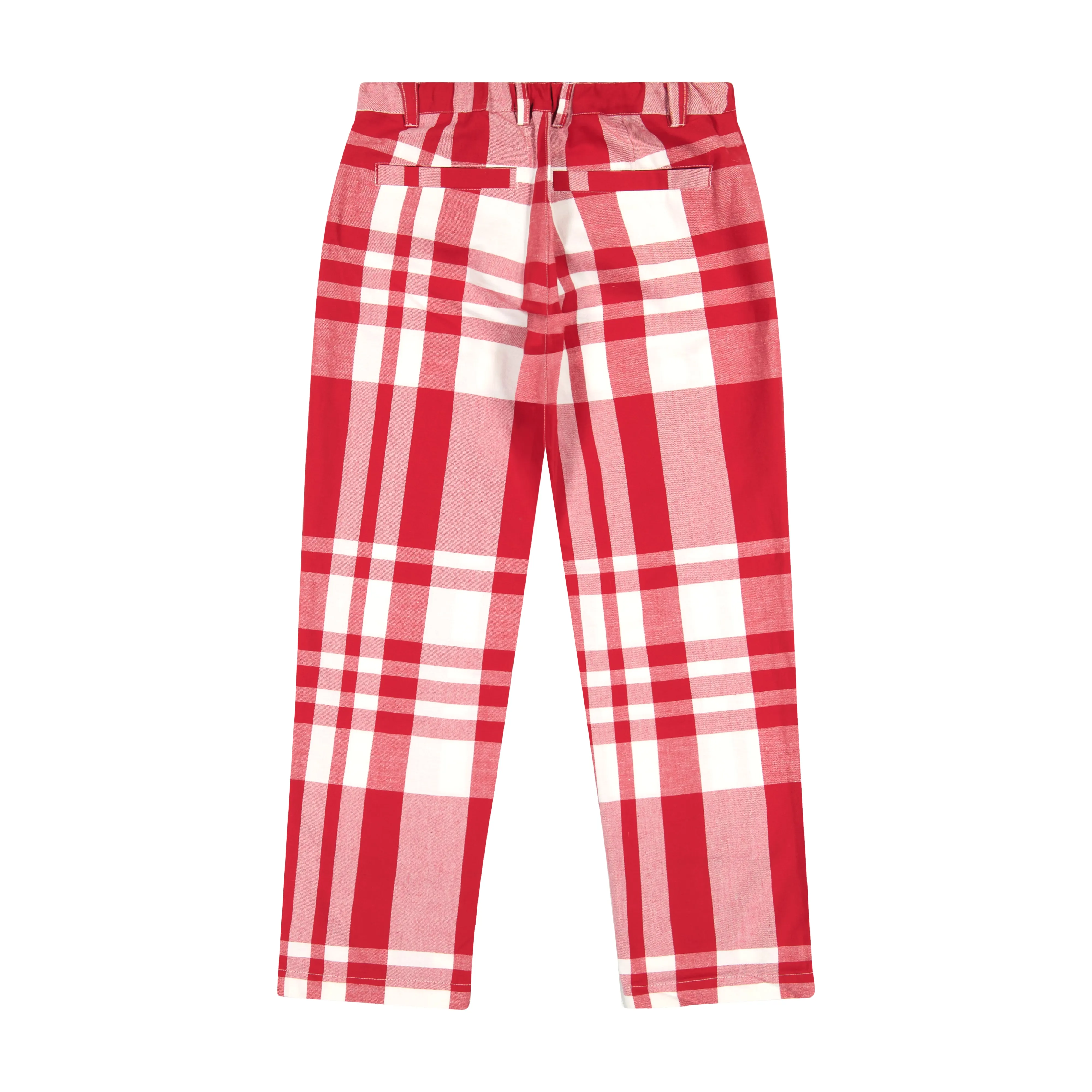 Red Plaid Jack Pant