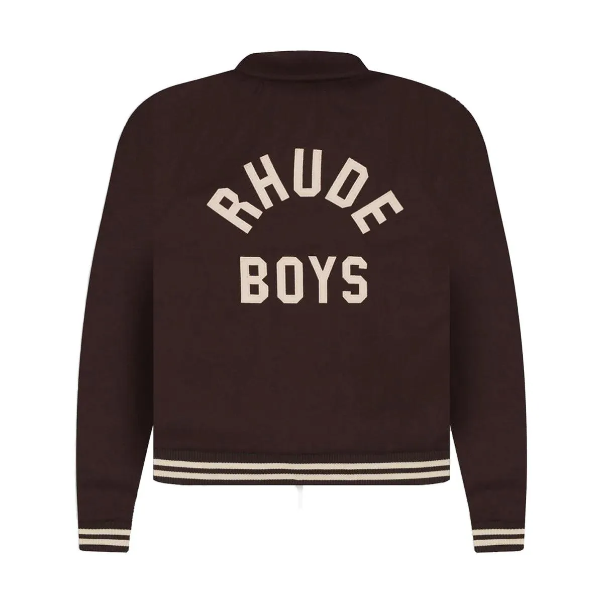 Rhude Boys Signature Bomber 'Brown'