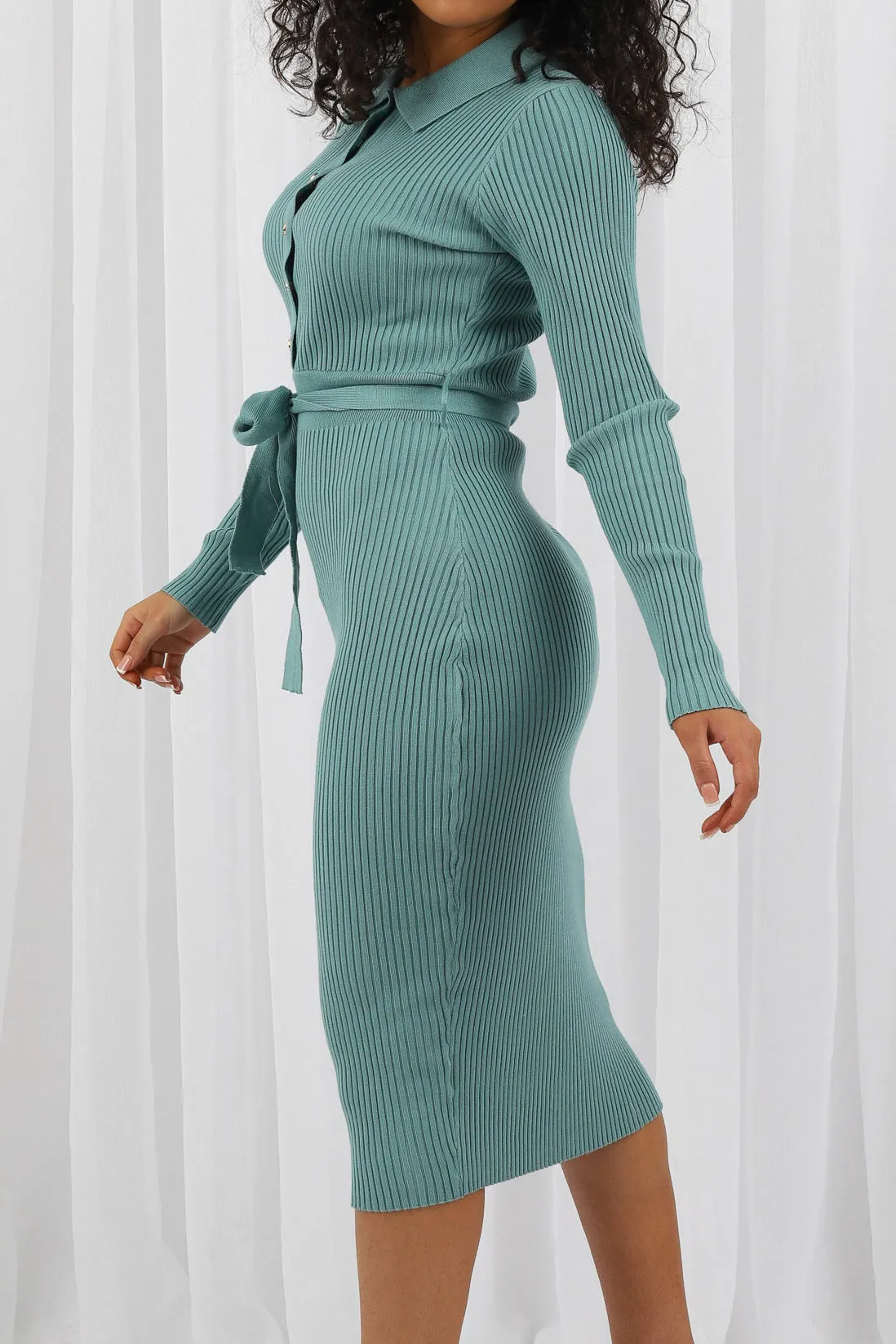 Sazz Midi Knit Dress