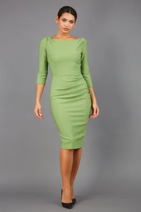 Seed Agatha Sleeved Pencil Dress