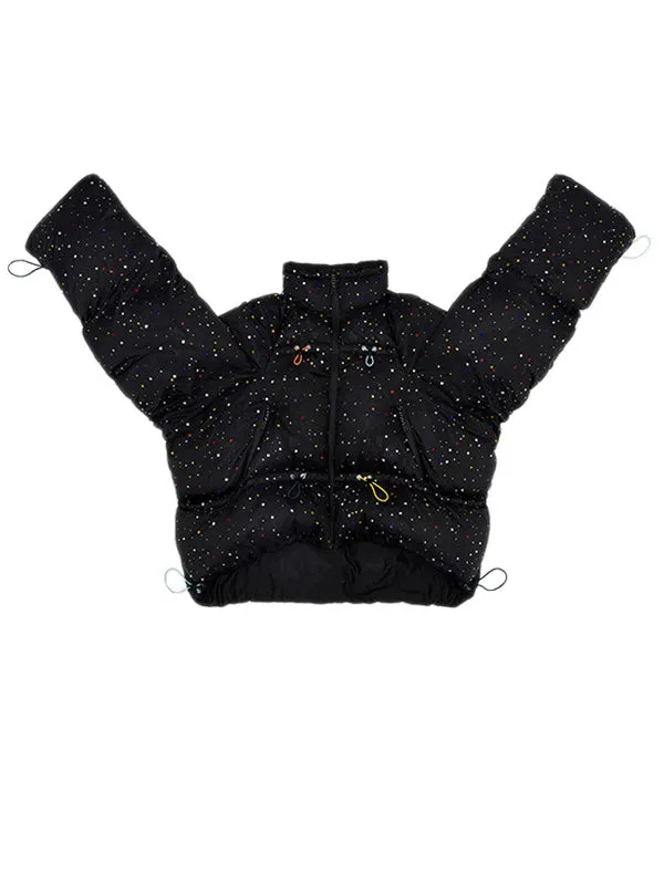 Shine Down Jacket - Black/Gemstone