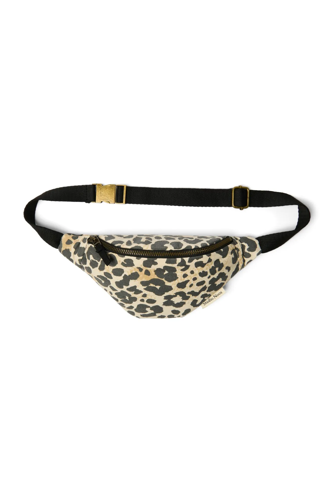 Soft Cotton Leopard Mini Fanny Pack