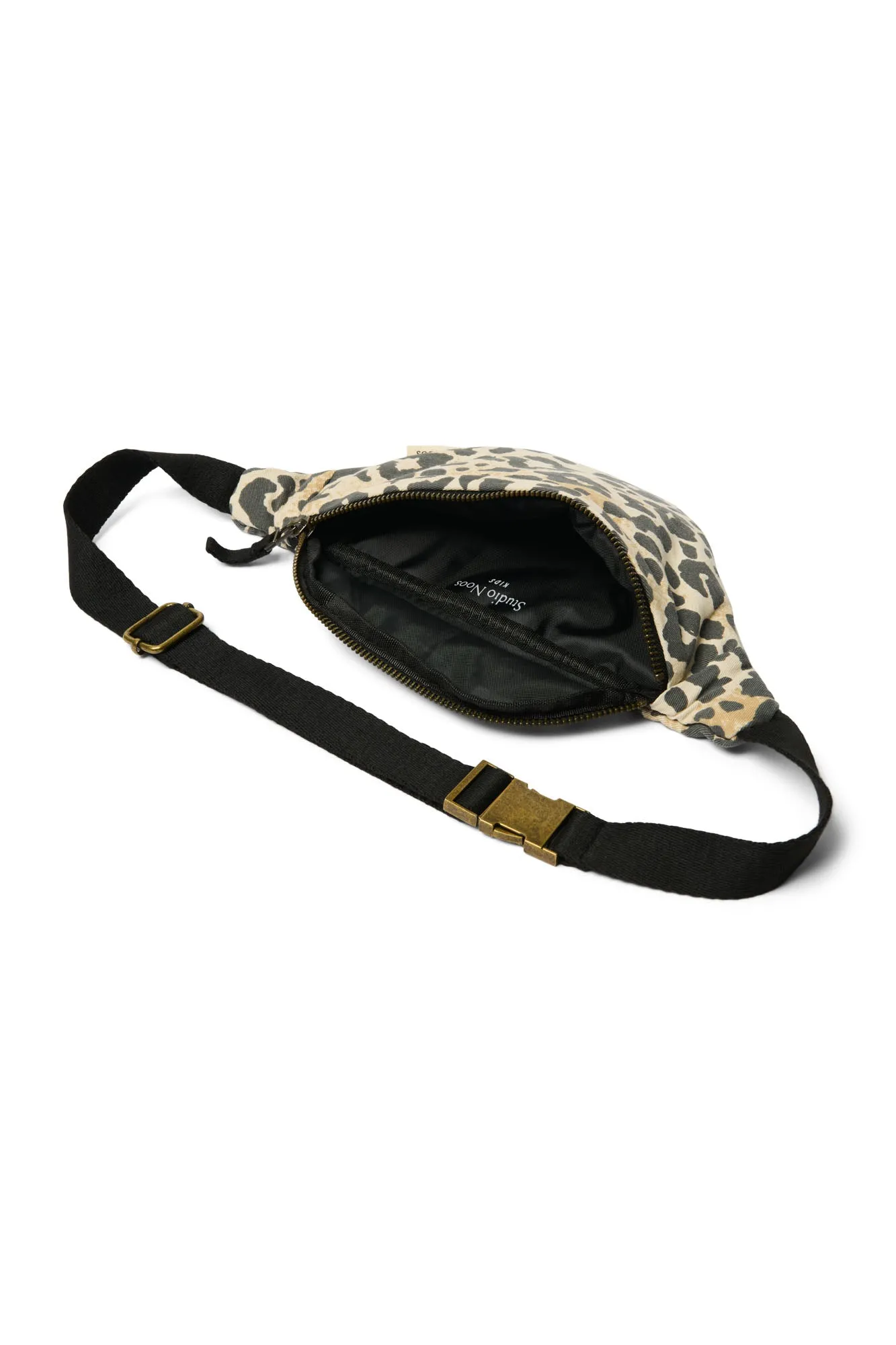 Soft Cotton Leopard Mini Fanny Pack