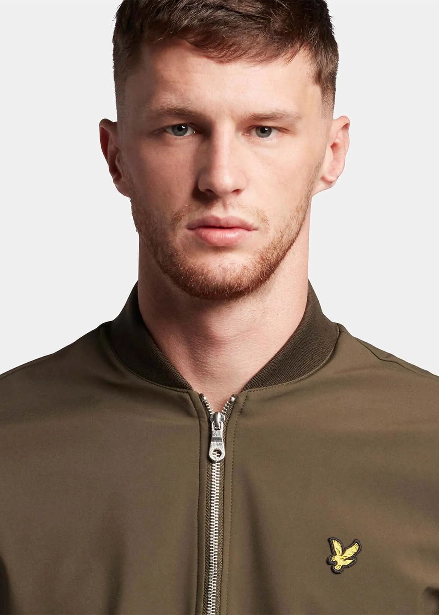 Softshell bomber jacket - olive