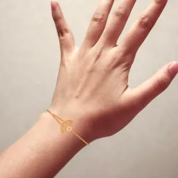 Sophisticated Gold Bracelet For Women