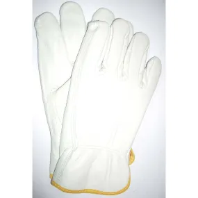 Southern Glove RLLDK2XL Cow Grain Leather Driver Gloves Red Fleece Lined Size 2XL