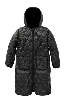 Suri Women's Long Quilted Jacket