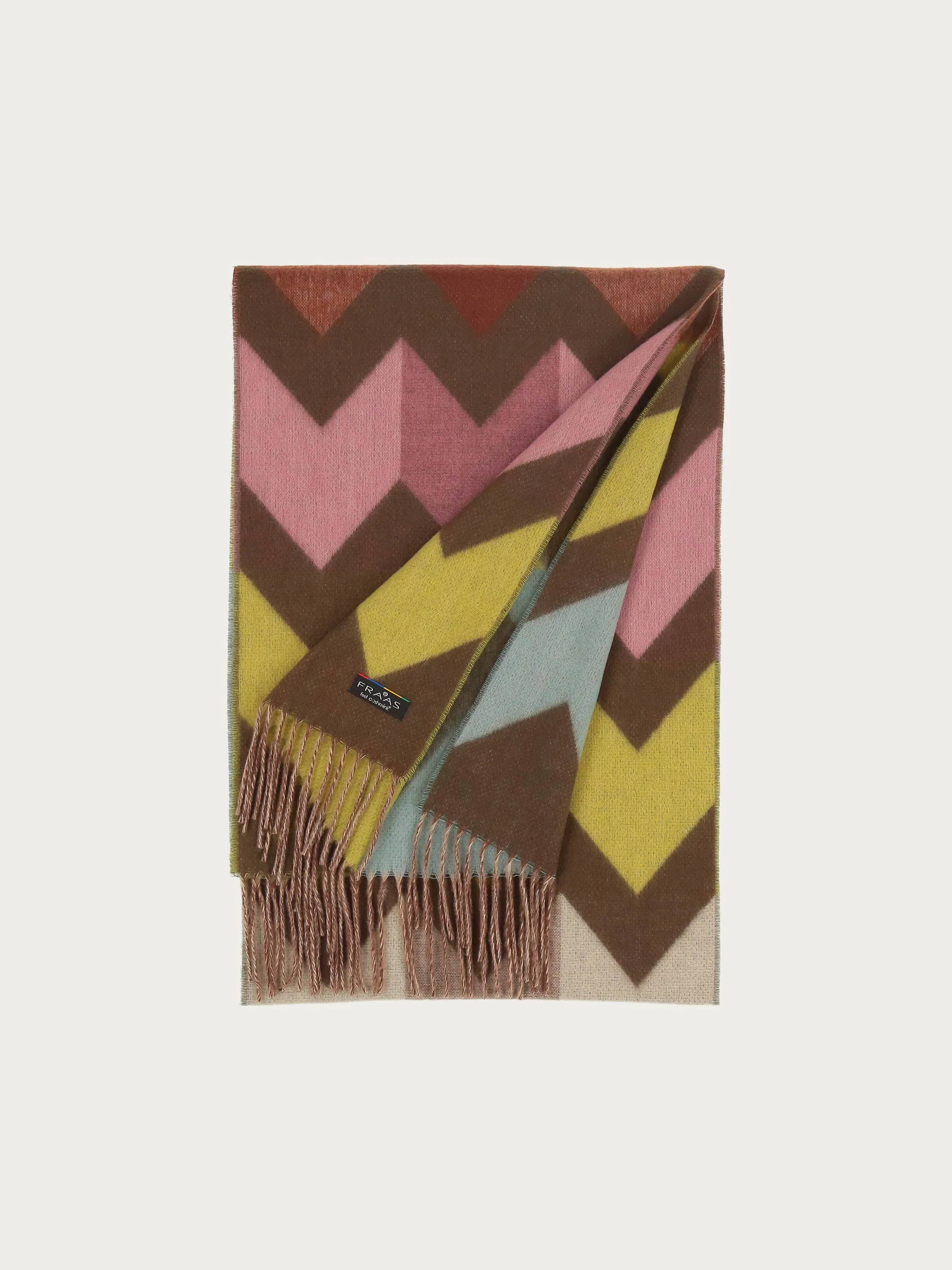 Sustainability Edition Chevron Zig Zag Recycled Scarf