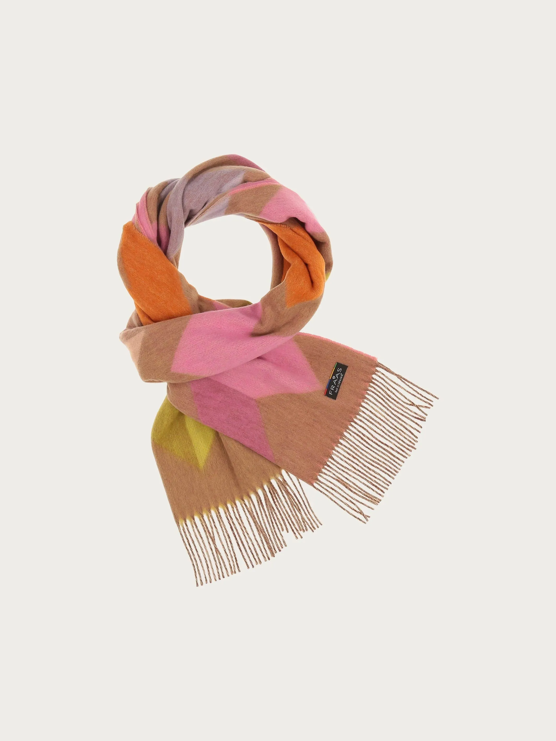 Sustainability Edition Chevron Zig Zag Recycled Scarf