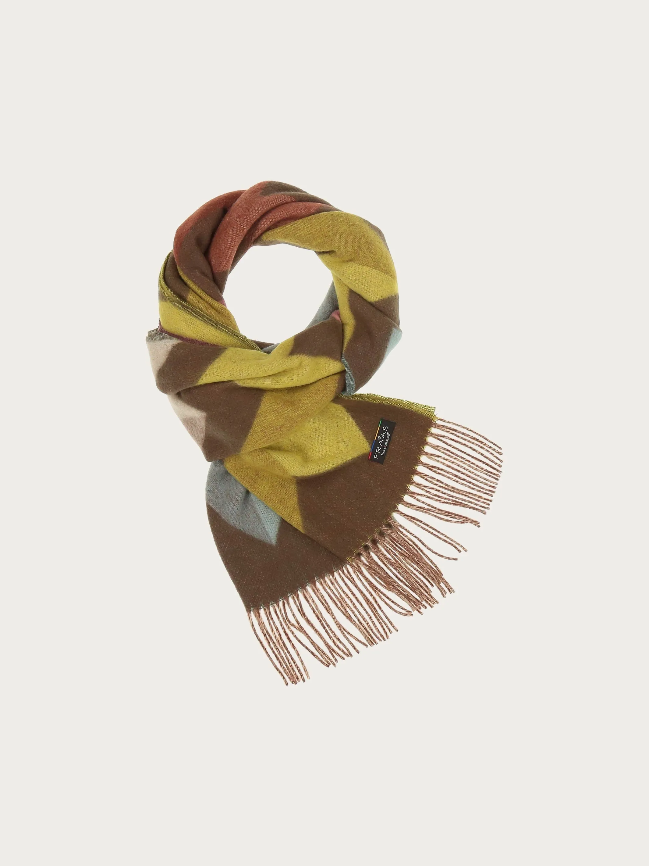 Sustainability Edition Chevron Zig Zag Recycled Scarf