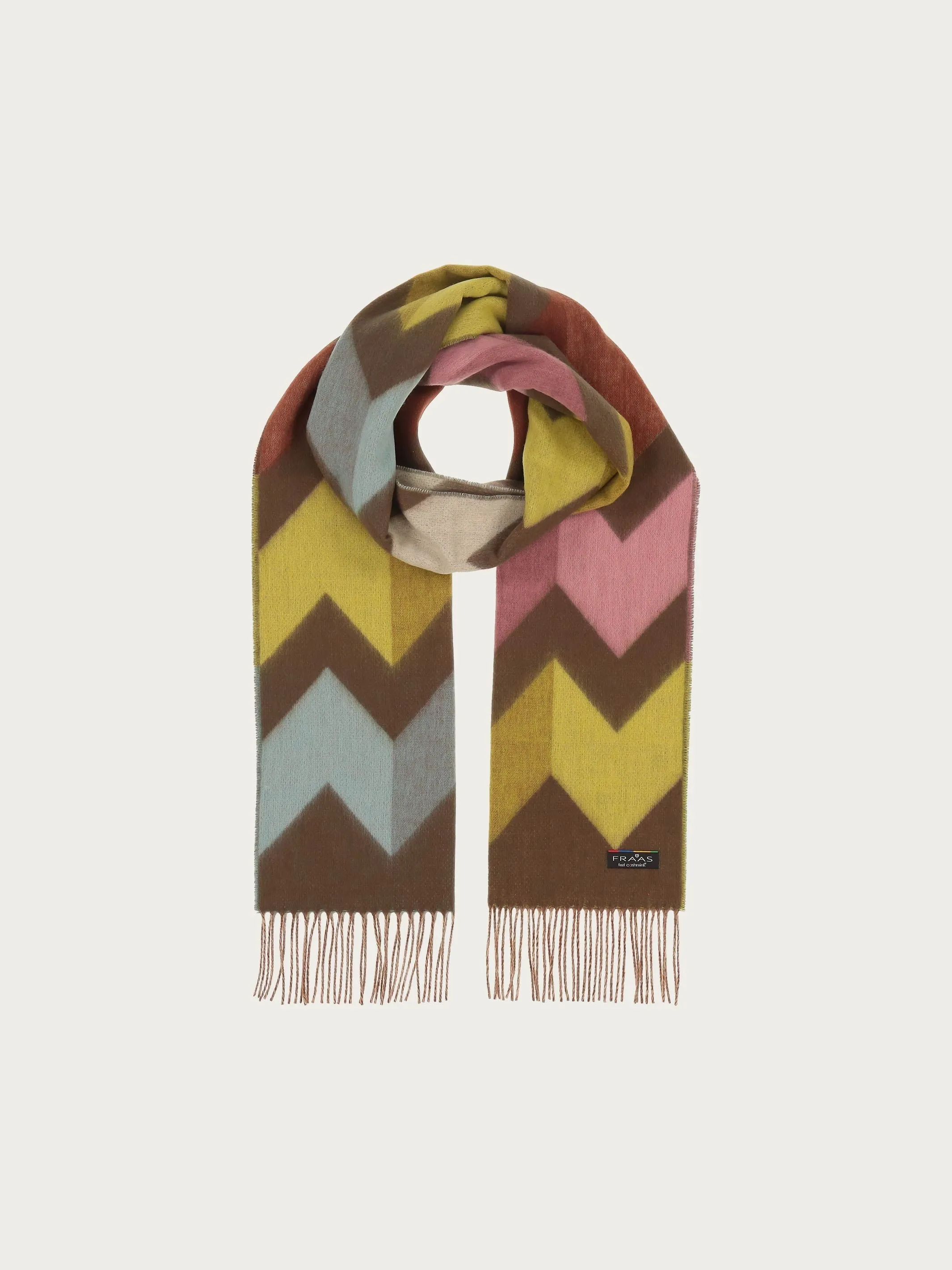 Sustainability Edition Chevron Zig Zag Recycled Scarf