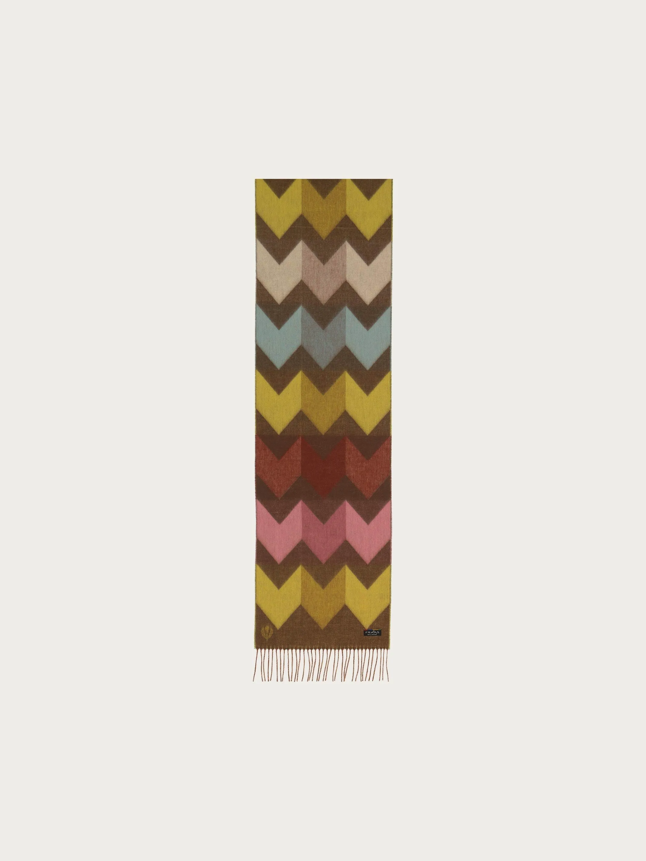 Sustainability Edition Chevron Zig Zag Recycled Scarf