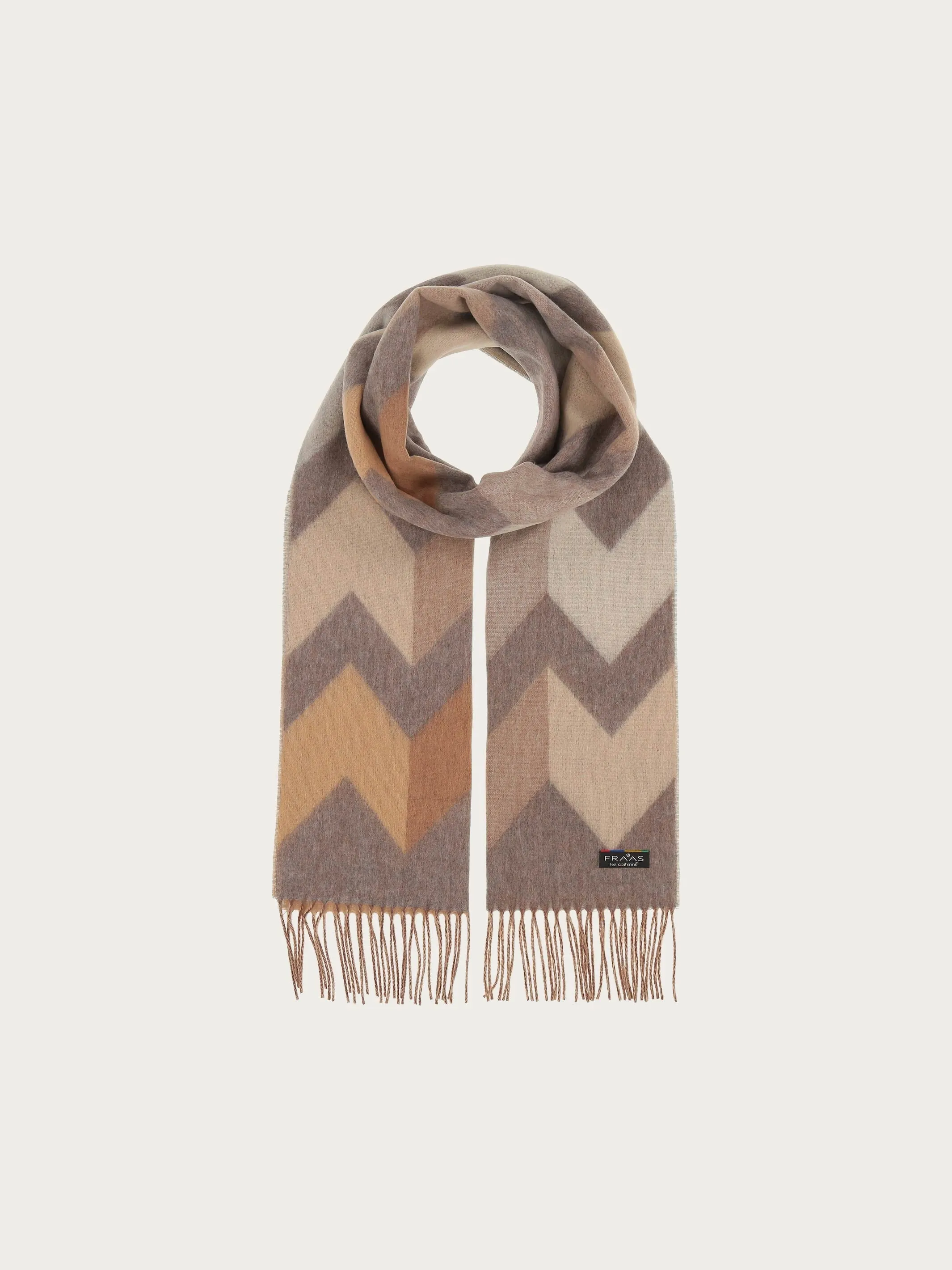 Sustainability Edition Chevron Zig Zag Recycled Scarf