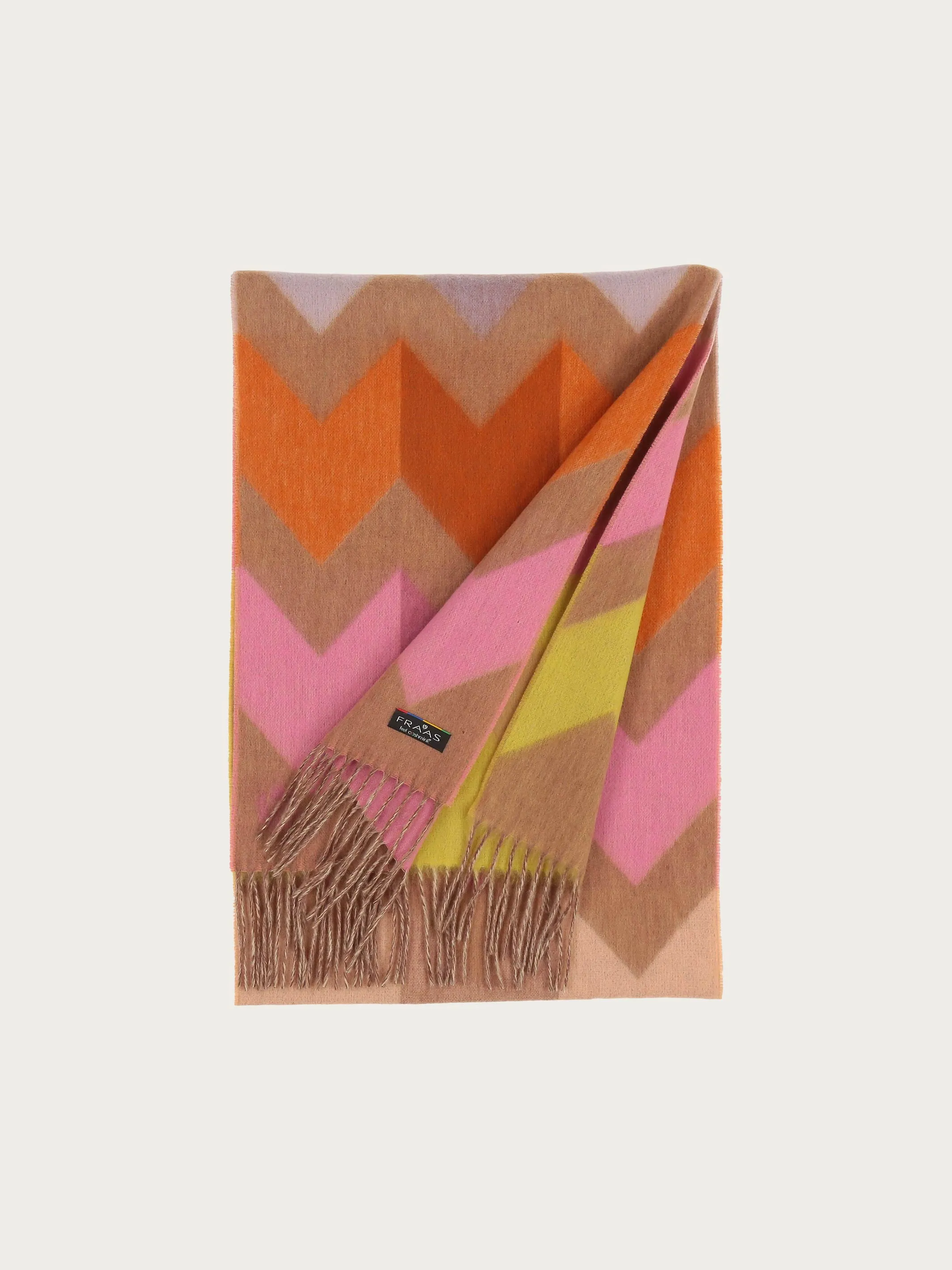 Sustainability Edition Chevron Zig Zag Recycled Scarf