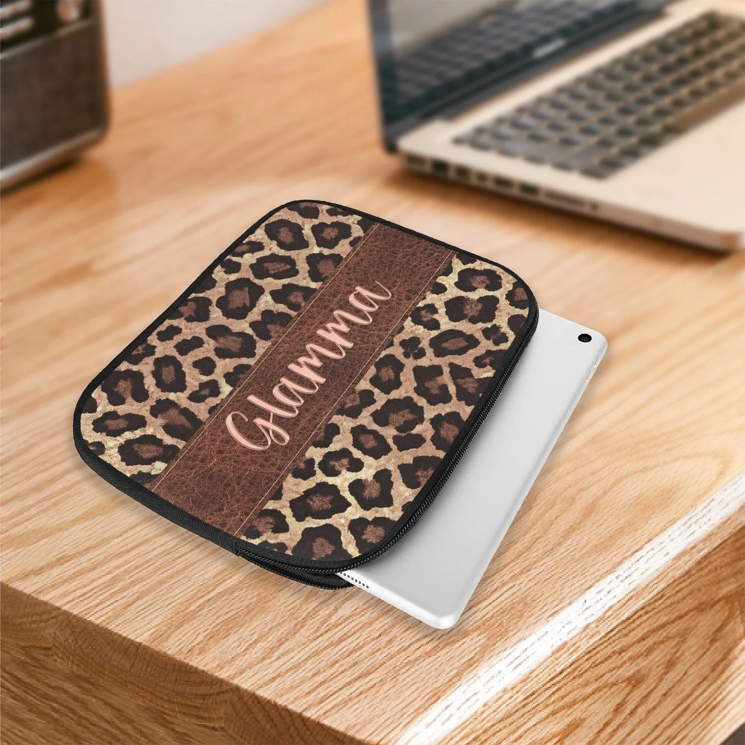 Tablet Sleeve - Leopard Print - Glamma