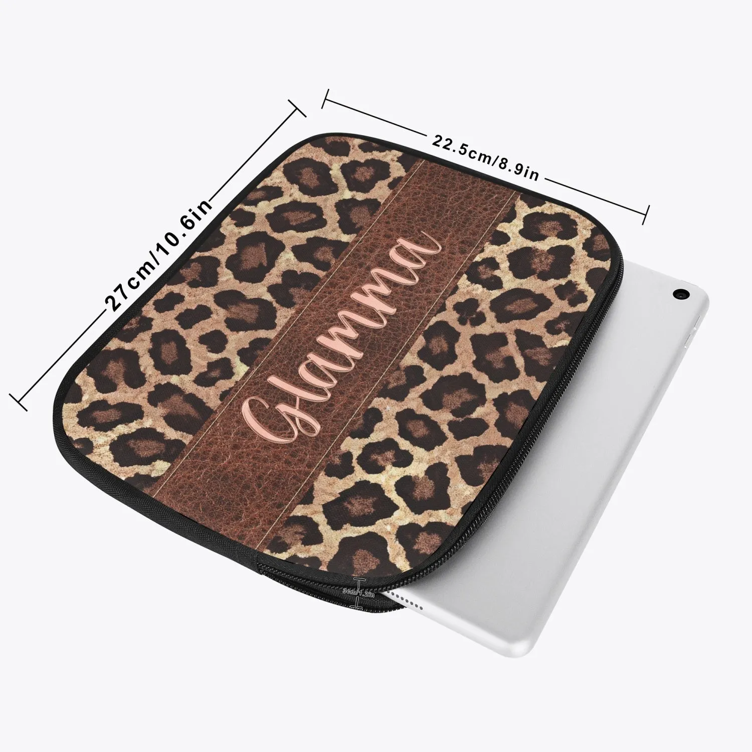 Tablet Sleeve - Leopard Print - Glamma